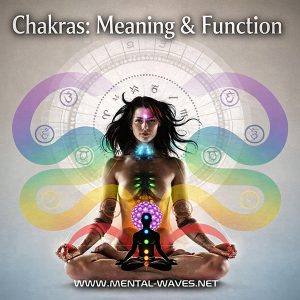 The 7 main Chakras and their functions