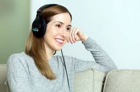 Receptive music therapy listening illustration