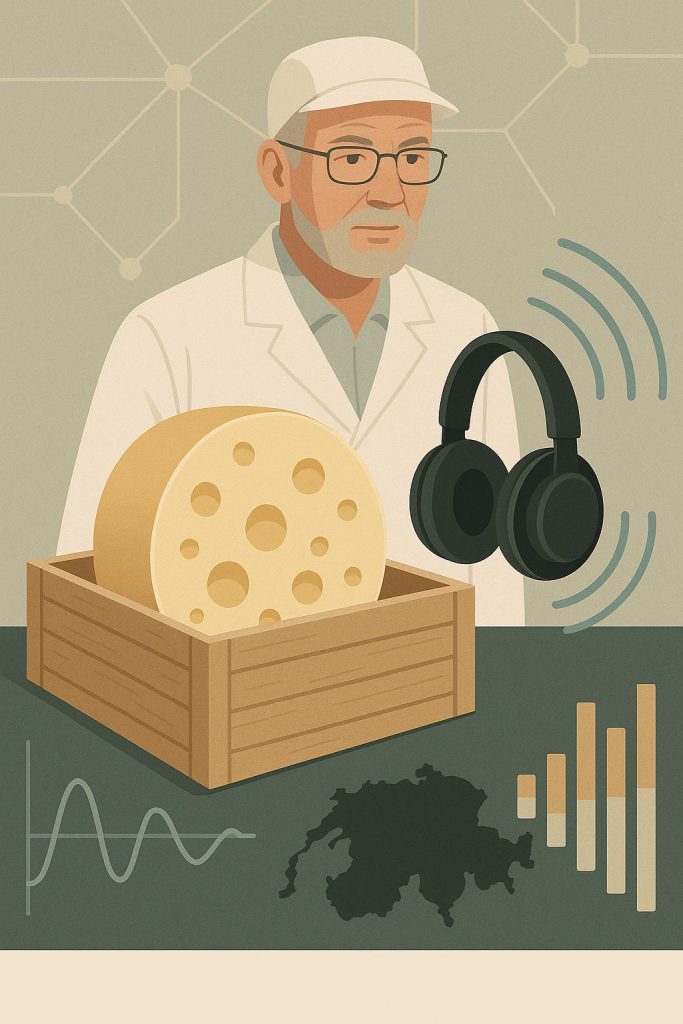 How Beat Wampfler Turned Cheese Ageing into an Acoustic Experiment