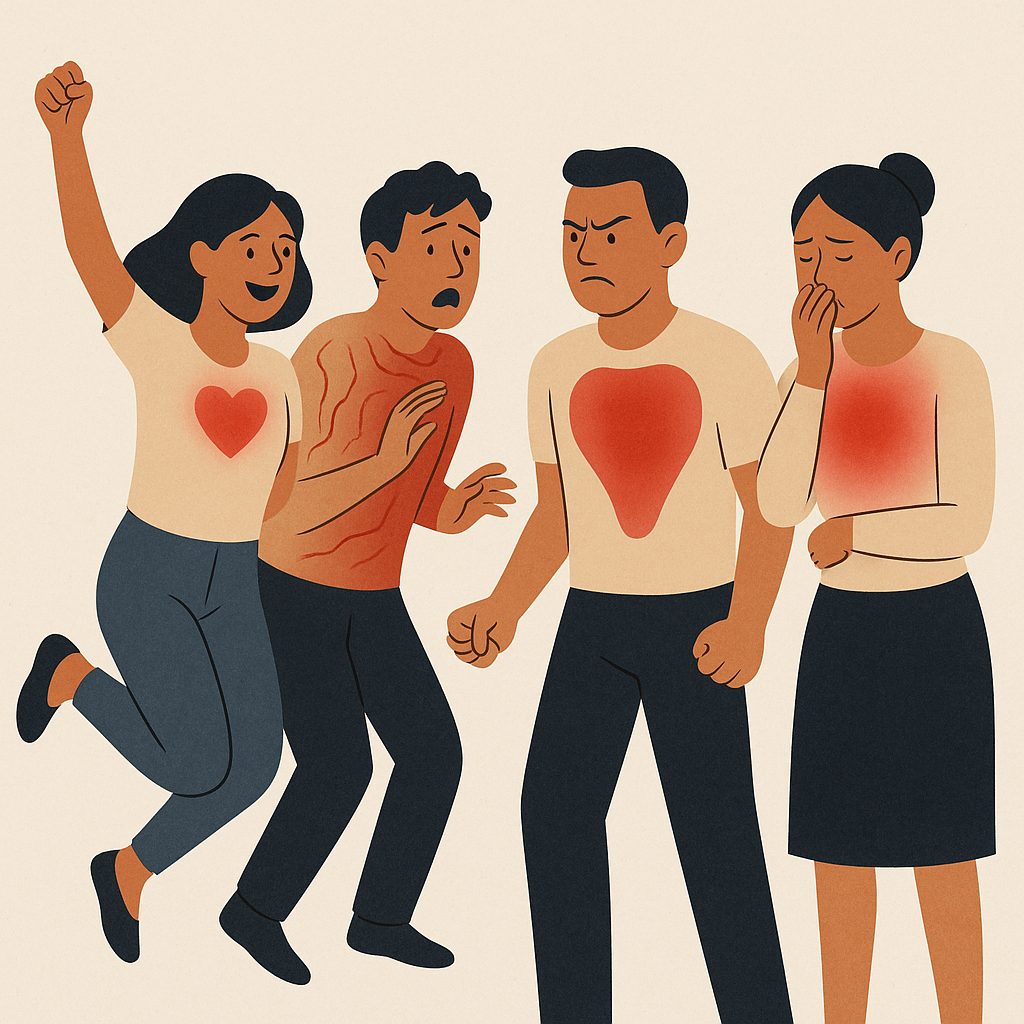 How Emotions Show Up in the Body and Behaviour
