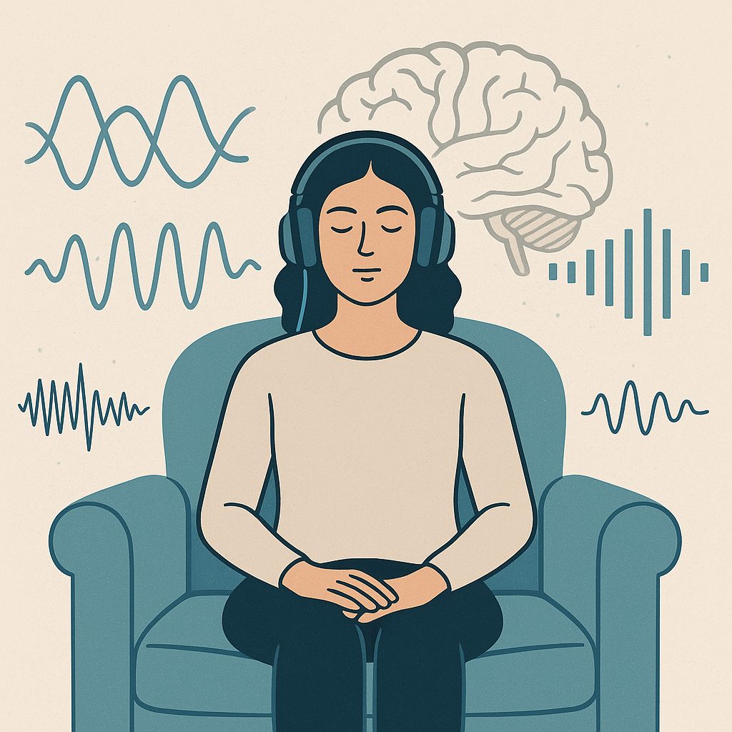 Using binaural and isochronic sounds to reach a meditative state