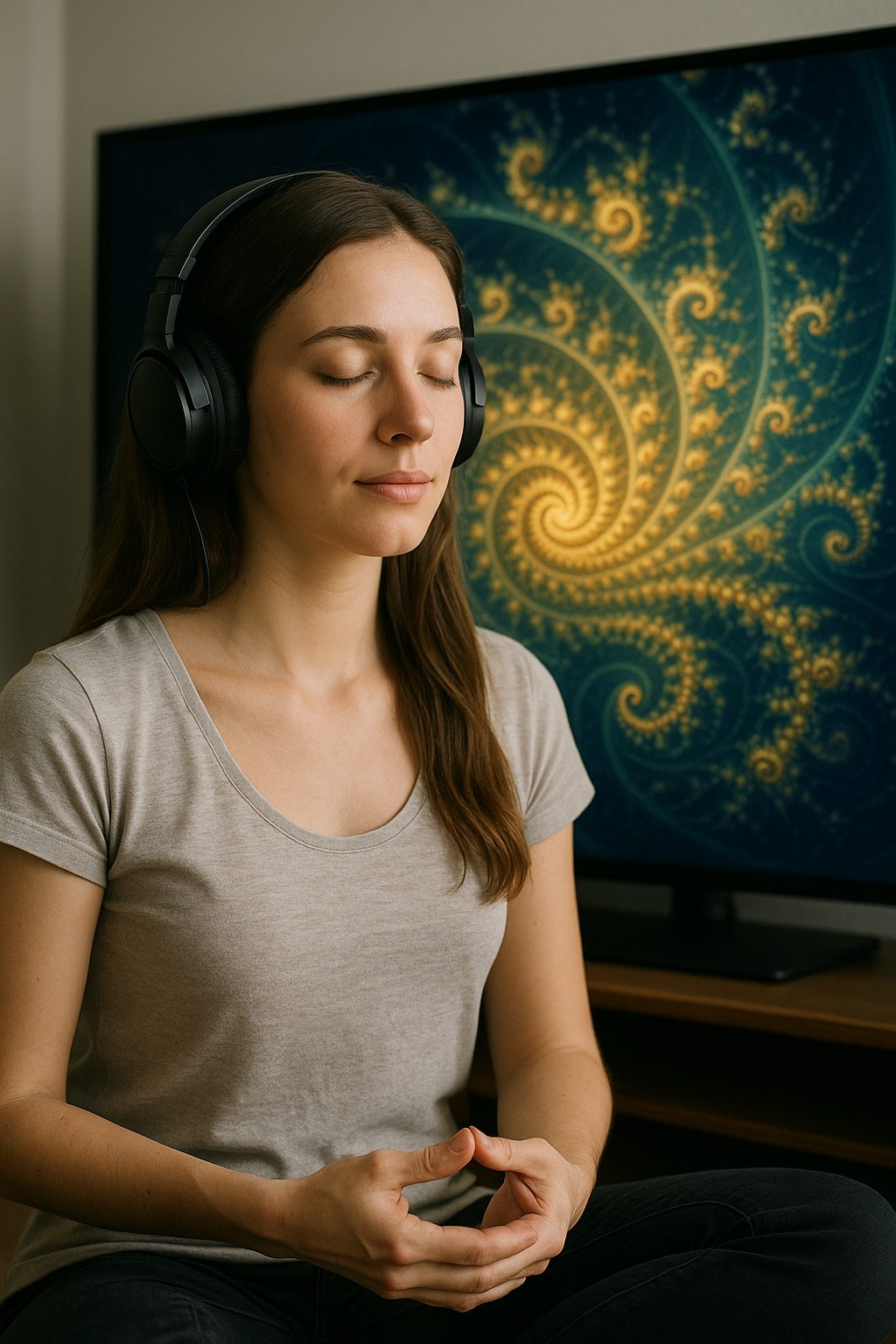 Why Fractals Deepen Relaxation and Inner Harmony