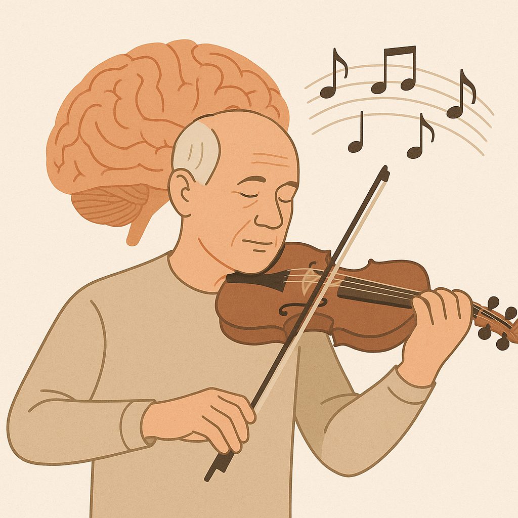 Why music may help the brain reorganise after a stroke