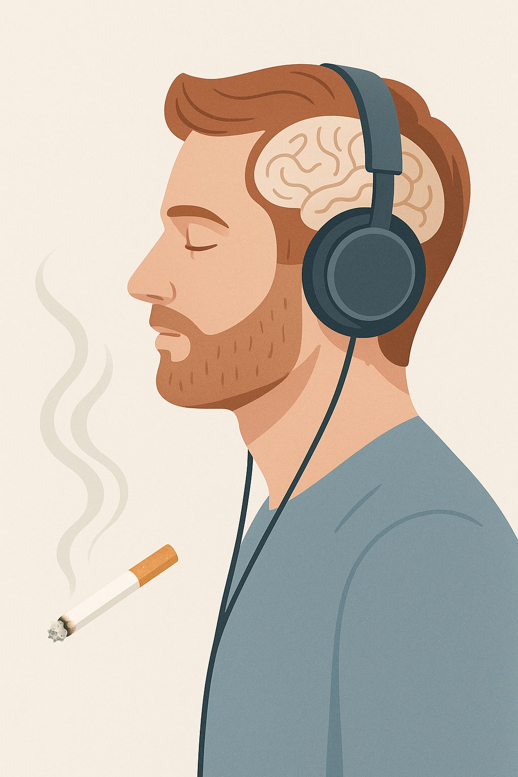 Why this listening method may feel different from conventional stop-smoking aids